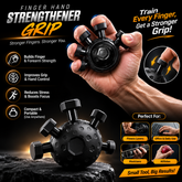 GripNova™ Hand Strength Trainer | Premium Finger & Forearm Grip Exerciser