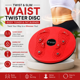 🔥 Twist & Slim Waist Twister Disc – Body Toner & Fat Burner