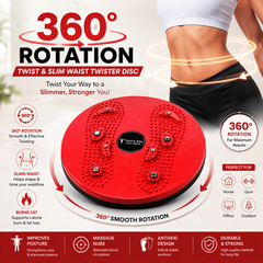 🔥 Twist & Slim Waist Twister Disc – Body Toner & Fat Burner
