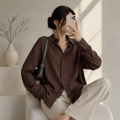 🤎 Relaxed Fit Casual Shirt