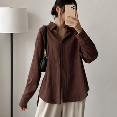 🤎 Relaxed Fit Casual Shirt