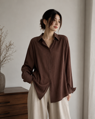 🤎 Relaxed Fit Casual Shirt