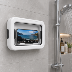Shower Phone Holder – Waterproof Wall Mount Touch Screen Case